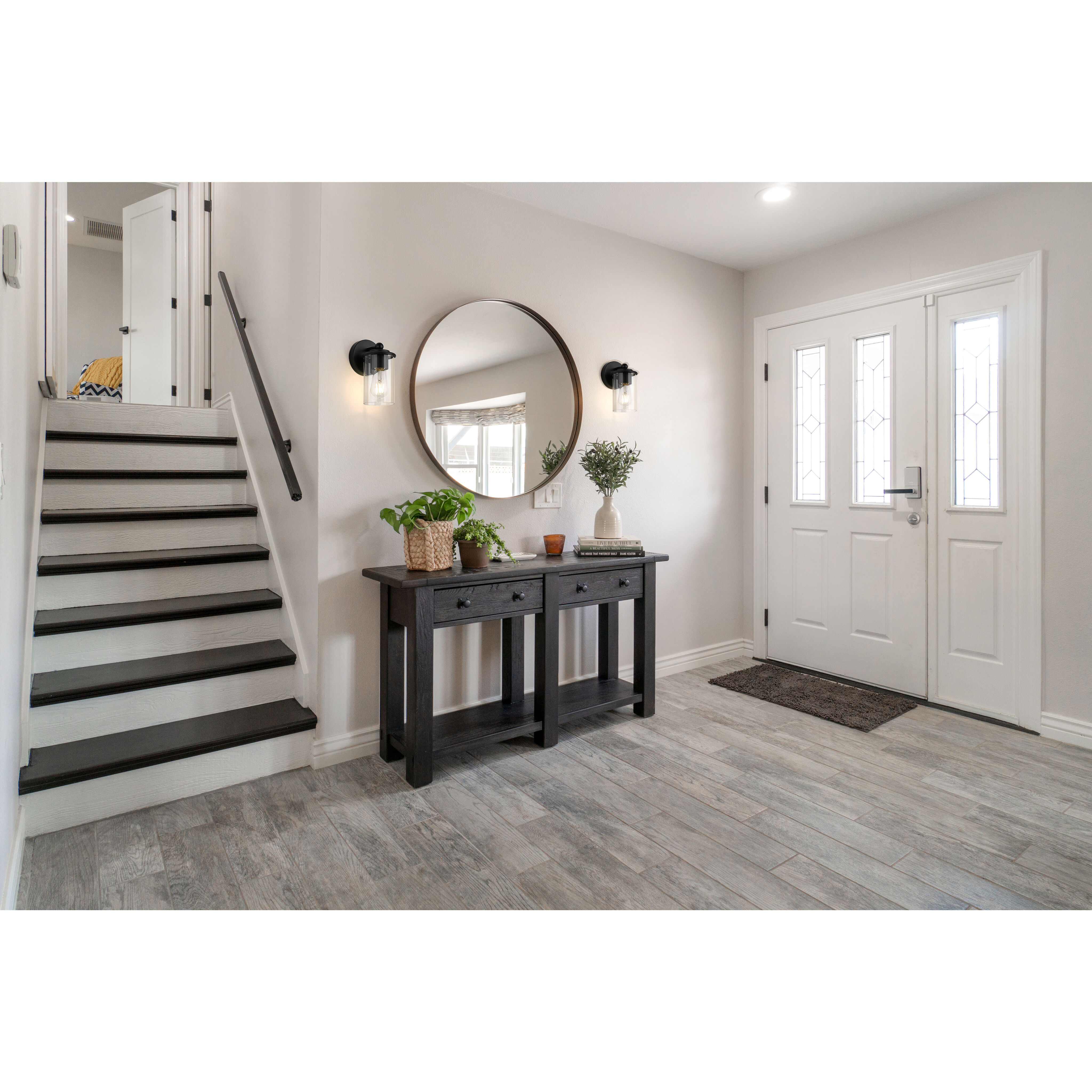 Thayer 1 Light 4.75 inch Matte Black Wall Sconce Wall Light