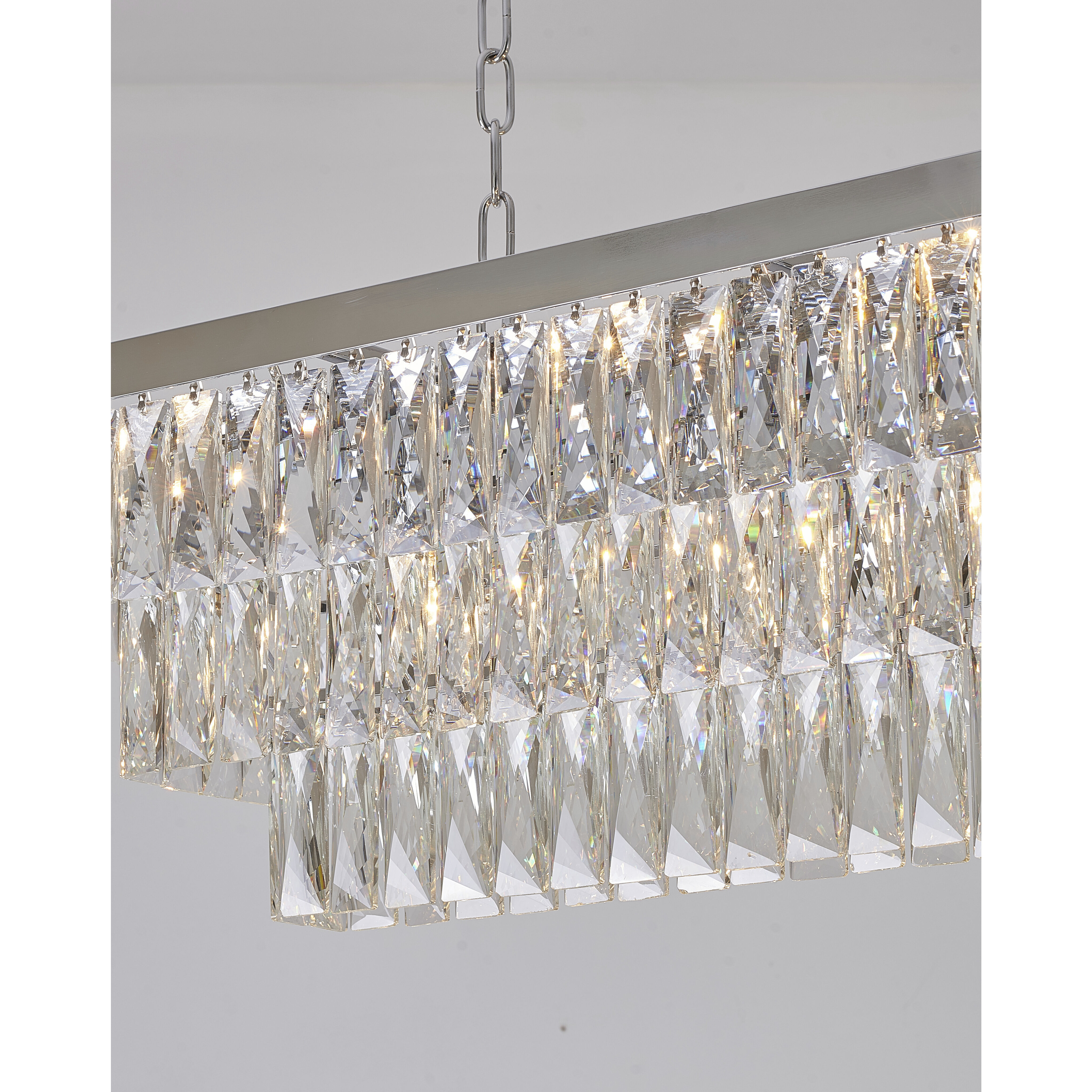 Canada 12 Light 12.2 inch Chrome Chandelier Ceiling Light