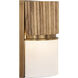 Nebri 2 Light 7 inch Legacy Brass Wall Sconce Wall Light