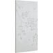 Beaudelaire Matte White Wall Decor, Set of 3