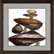 Naturals Collection Angled Profile In A Dark Wood Framed Art