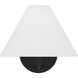Drew & Jonathan Burke 1 Light 9 inch Midnight Black Bath Vanity Wall Sconce Wall Light