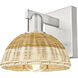 Natural Ballston Dome 1 Light 7.50 inch Wall Sconce