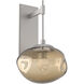 Nova LED LED 10 inch Beige Silver Indoor Sconce Wall Light, Tempo Nebula