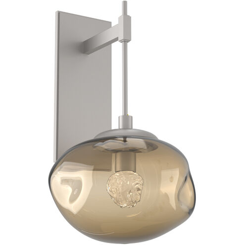 Nova LED LED 10 inch Beige Silver Indoor Sconce Wall Light, Tempo Nebula