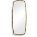 Adair 72.5 X 29.5 inch Plated Antique Brass Mirror