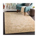 Caesar 72 X 72 inch Oatmeal/Dusty Sage/Olive/Beige/Pale Blue/Gray Handmade Rug in 6 Ft Square, Wool