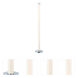 Quilla 64 inch 20.00 watt Chrome Floor Lamp Portable Light