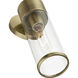 Banca 1 Light 4 inch Antique Brass ADA Single Sconce Wall Light, Single