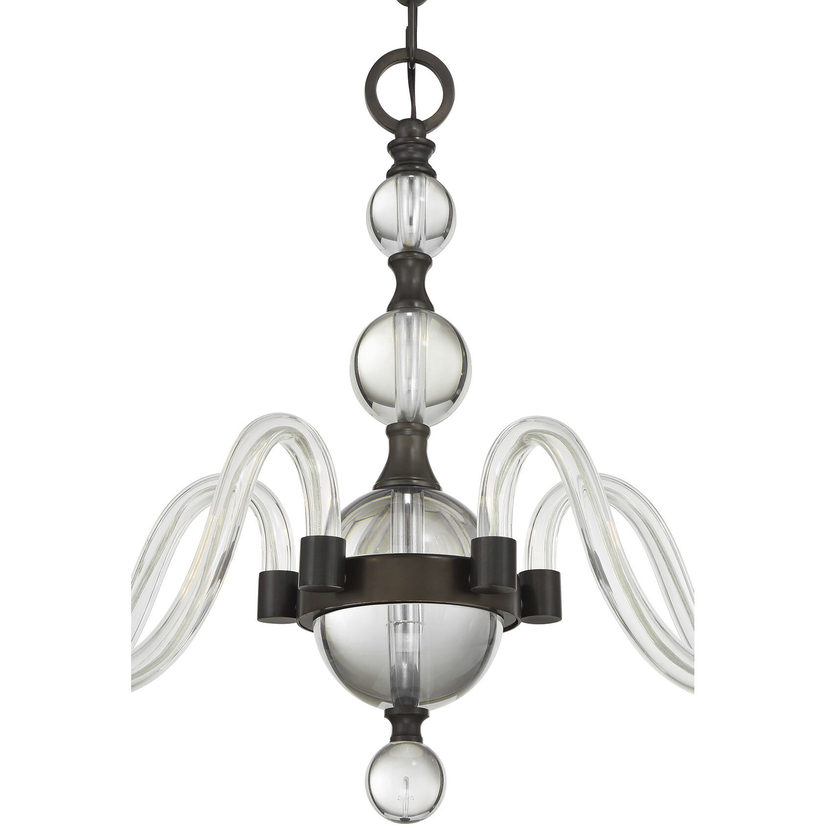 Aragon 5 Light 29 inch Mediterranean Bronze Chandelier Ceiling Light