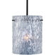 Tamburo 8 LED Black Stem Pendant Ceiling Light