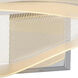 Manta LED Polished Chrome Wall Sconce Wall Light