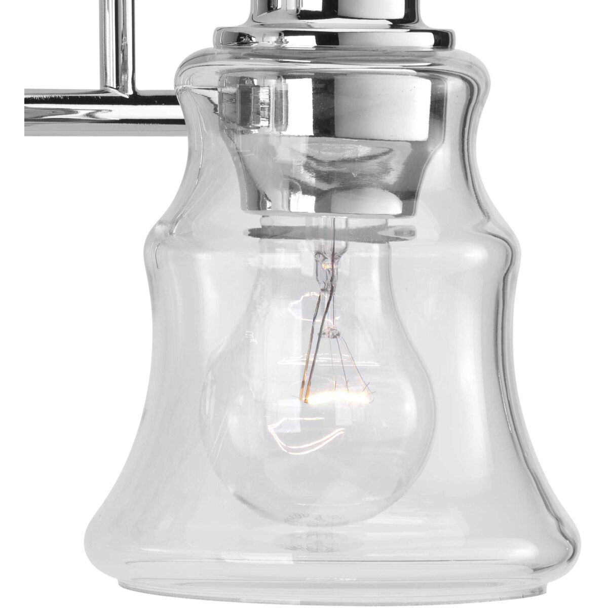 Litchfield 4 Light 33 inch Polished Chrome Bath Vanity Wall Light