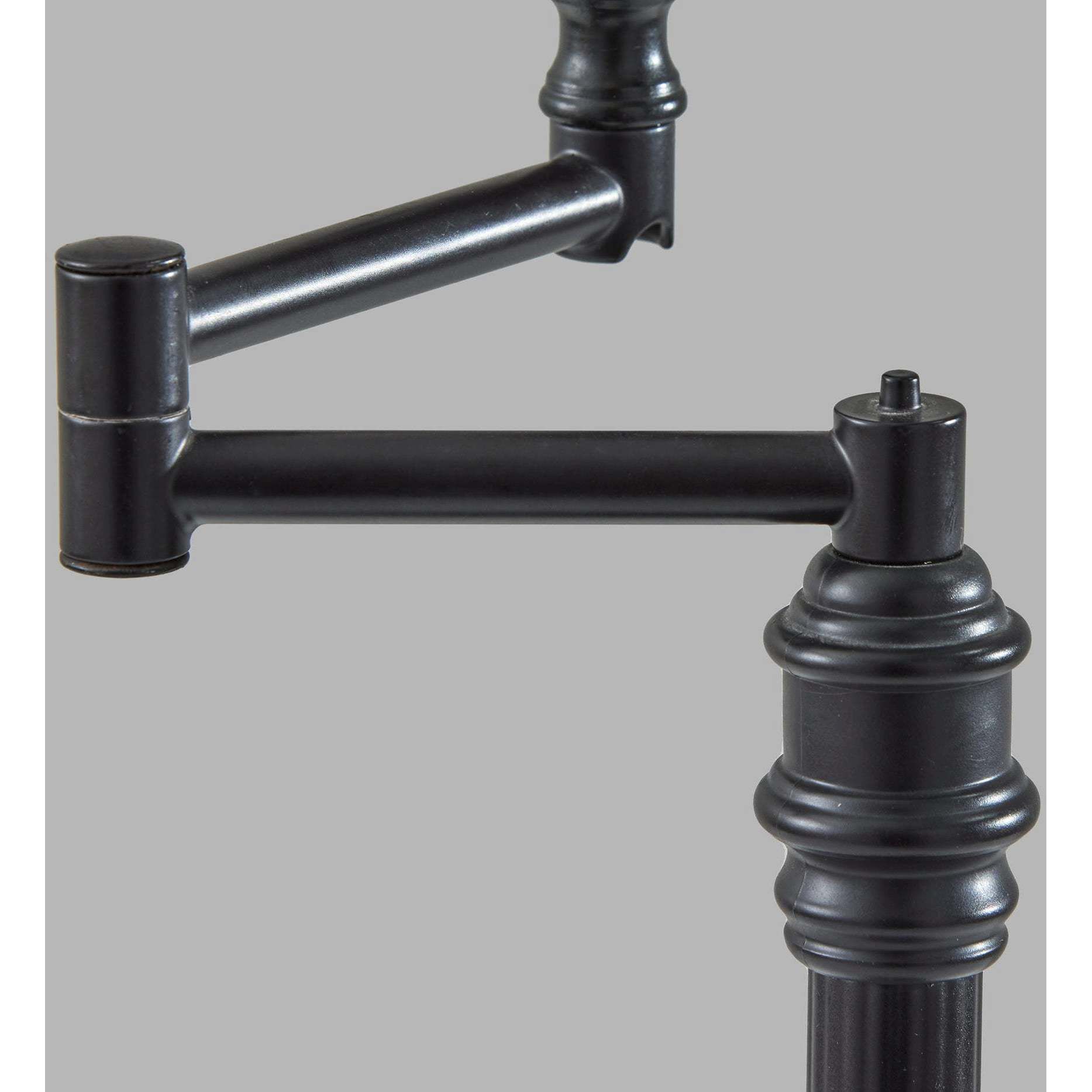 Dante 26 inch 60.00 watt Black Metal Table Lamp Portable Light, Simplee Adesso