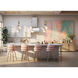 Mika 2 Light 9.7 inch Modern Brass Pendant Ceiling Light
