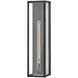 Estate Series Max 1 Light 24 inch Black Outdoor Wall Mount Lantern
