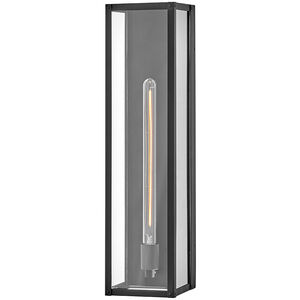 Estate Series Max 1 Light 24 inch Black Outdoor Wall Mount Lantern