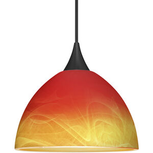 Brella 1 Light Black Cord Pendant Ceiling Light