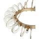 Trina 10 Light 32 inch Clear Seedy Chandelier Ceiling Light