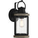 Parker 1 Light 17.5 inch Lodge Outdoor Wall Lantern