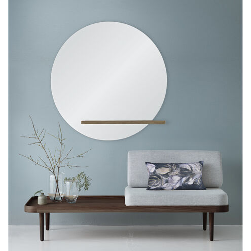 Bassett 36 X 36 inch Brown Wall Mirror