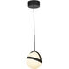 Globo 1 Light 6.38 inch Pendant