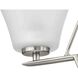 Bravo 5 Light 27 inch Brushed Nickel Chandelier Ceiling Light