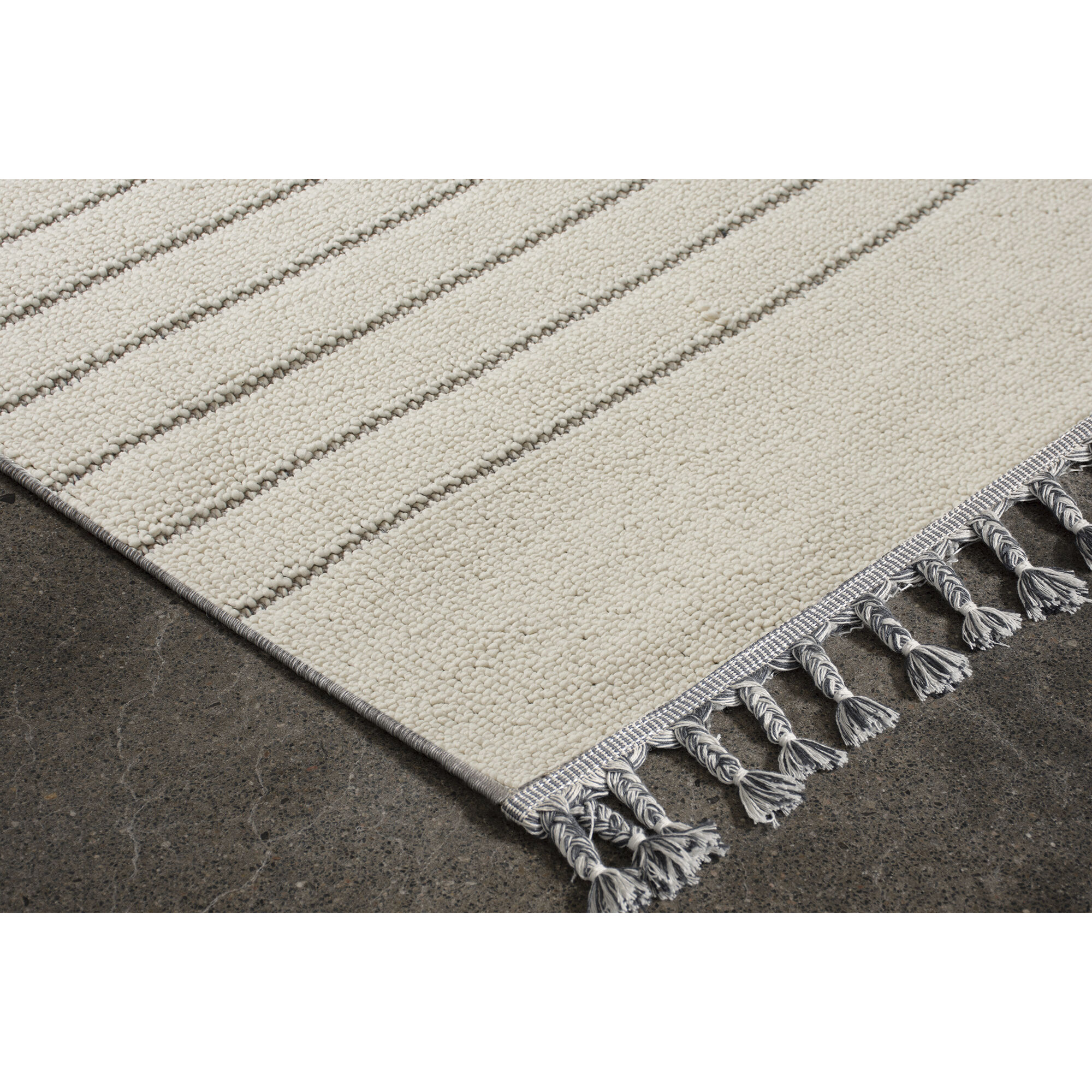 Ambrose 122 X 122 inch Grey and Ivory Indoor Rug, Large