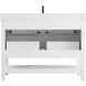 Karson 48 X 34 inch White Bathroom Vanity Cabinet in Included