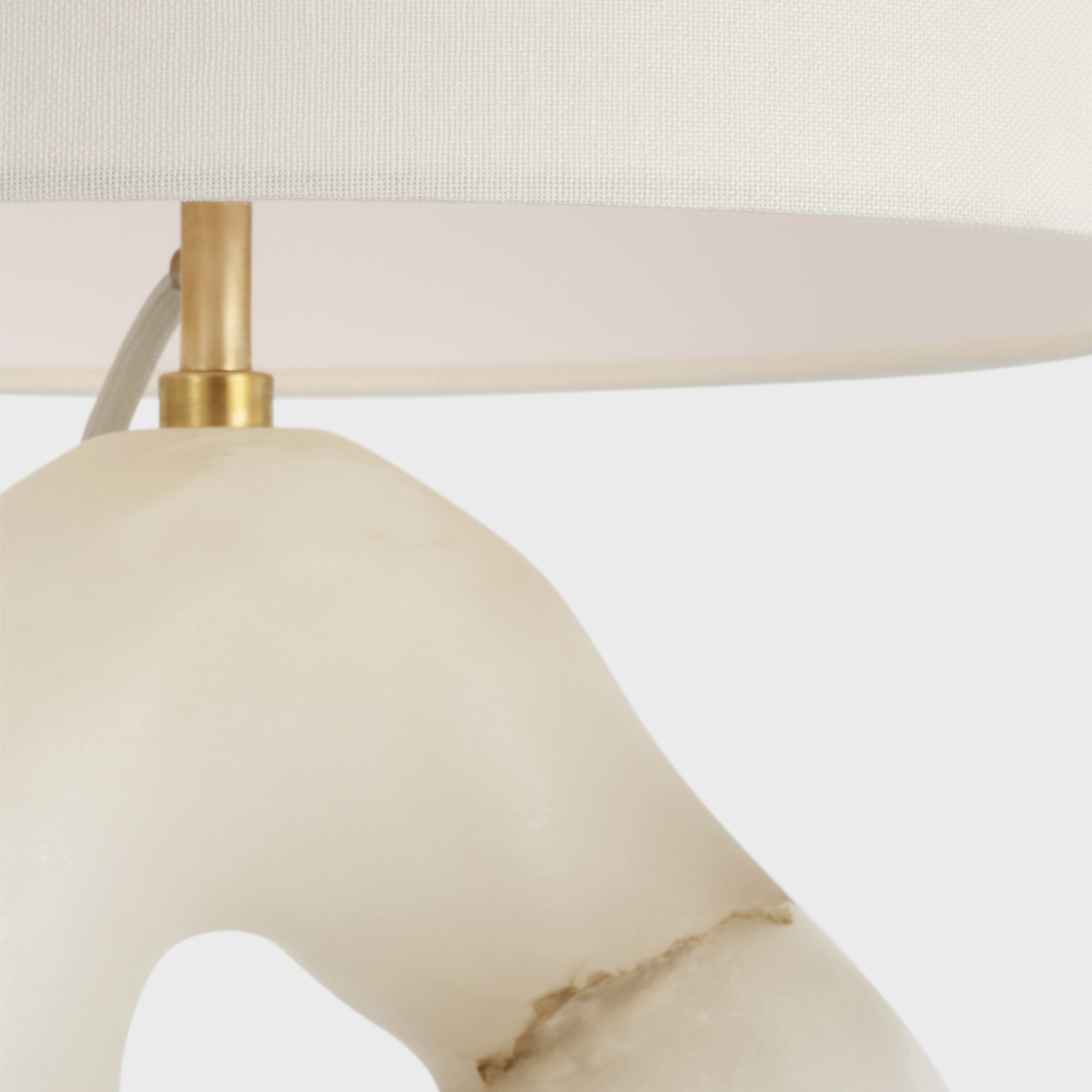 AERIN Adria 25.25 inch 15.00 watt Alabaster Table Lamp Portable Light