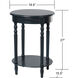 Asher 27 X 19.5 inch Antique Navy Side Table