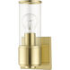 Quincy 1 Light 4.75 inch Satin Brass ADA Wall Sconce Wall Light