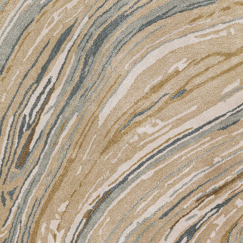 Kavita 96 X 30 inch Tan Rug in 2.5 x 8, Runner