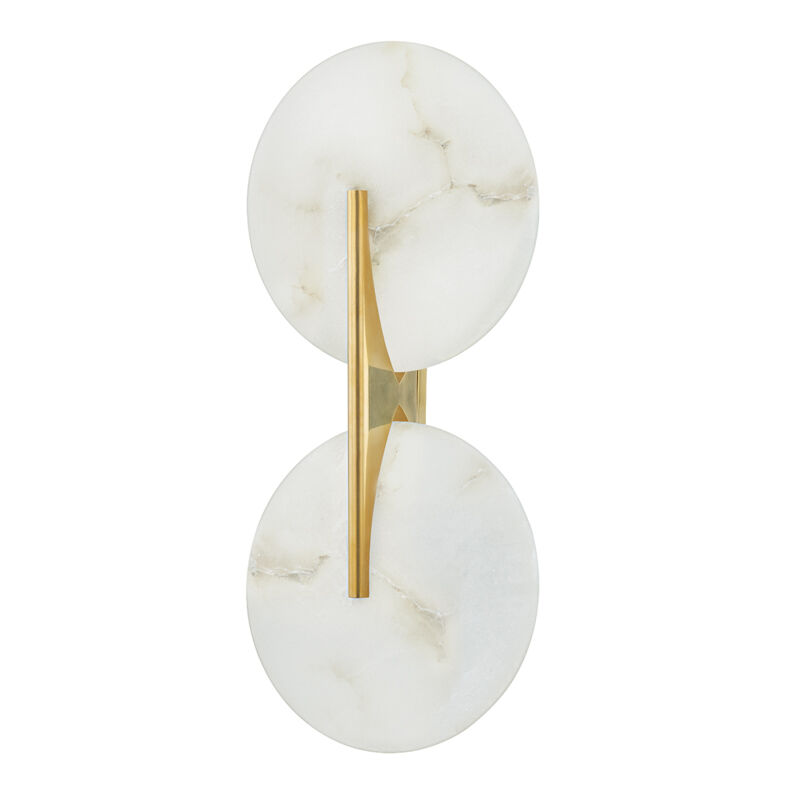 Corbett Lighting 418 21 VB Asteria LED 10 inch Vintage Brass ADA Wall Sconce Wall Light