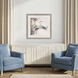 Feathers on Water I Blue and Gray and Beige Framed Art, Propac