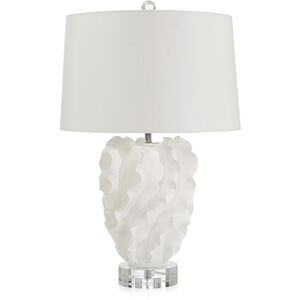 Balza 31 inch 150.00 watt Polished Nickel Table Lamp Portable Light