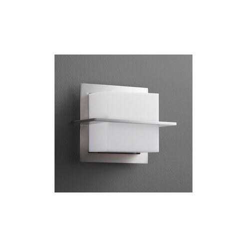 Metrix 1 Light 6 inch Satin Nickel Sconce Wall Light