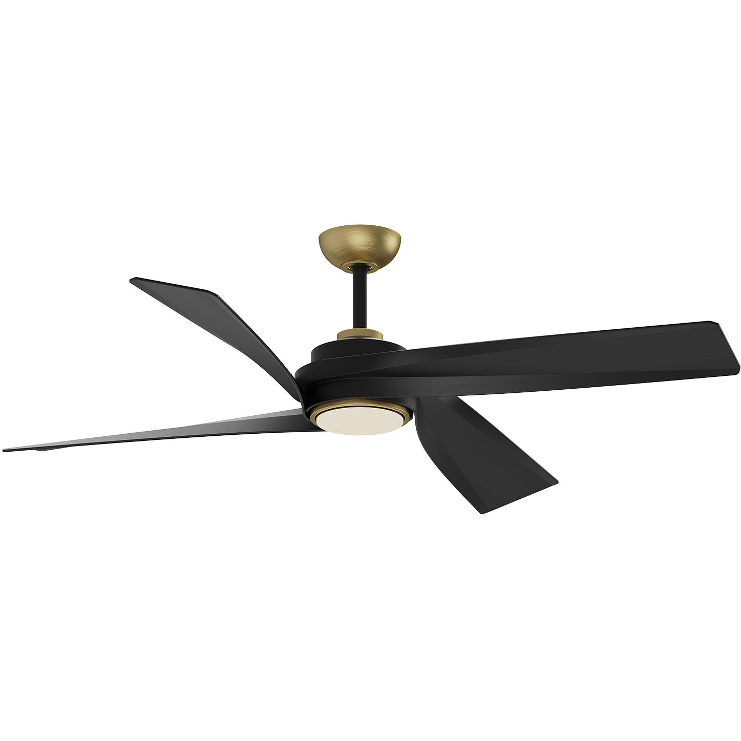 Horizon 56 inch Brushed Gold Ceiling Fan