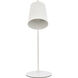 Leroy 20 inch 40.00 watt White Table Lamp Portable Light