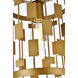 Levante 1 Light 10 inch Brass Pendant Ceiling Light
