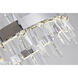 Canada LED 24 inch Chrome LED Chandelier Ceiling Light