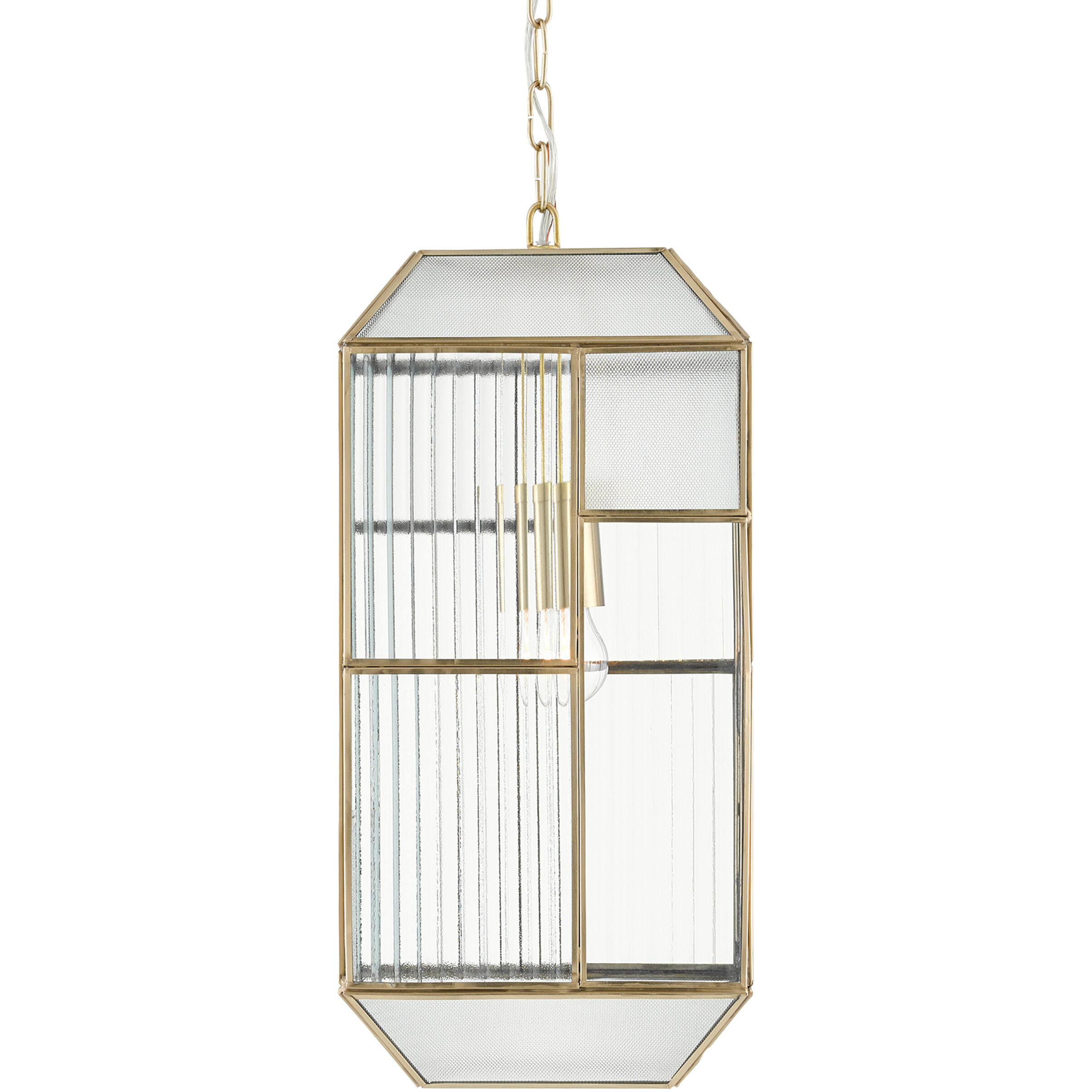 Bardolph 1 Light 8.5 inch Antique Brass/Clear Pendant Ceiling Light