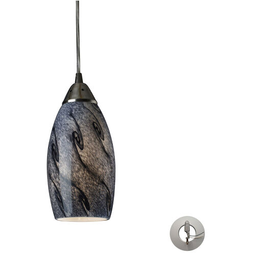 Old Saybrook 1 Light 5 inch Satin Nickel Mini Pendant Ceiling Light