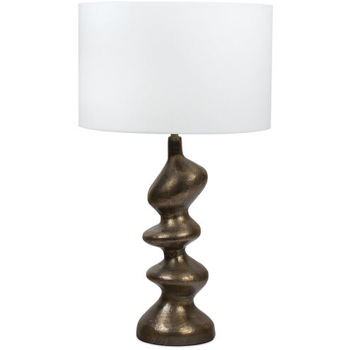 Blobby 28.25 inch 150.00 watt Patina Table Lamp Portable Light