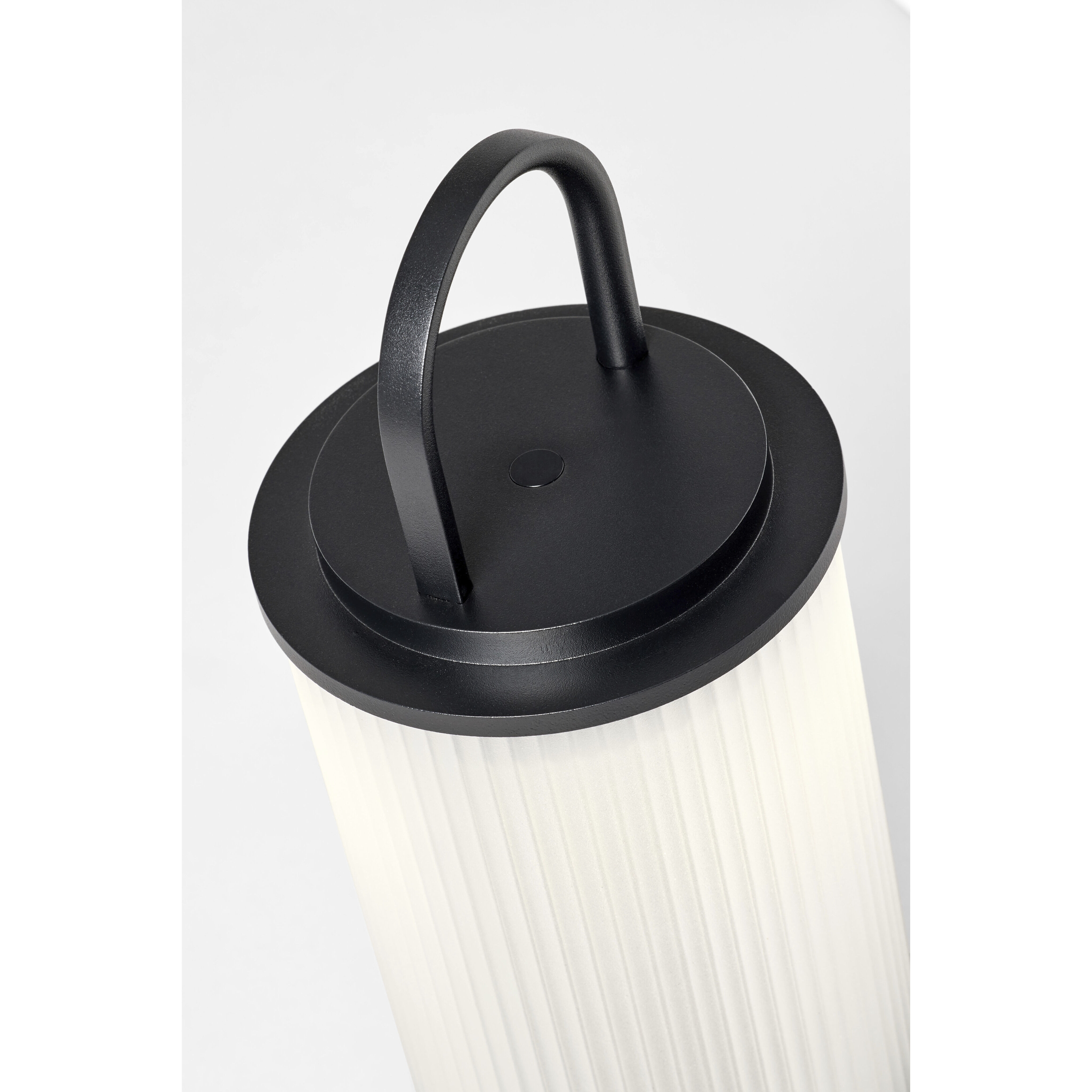 Tawa 11 inch 2.2 watt Black Rechargeable Table Lamp Portable Light