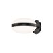 Pillows LED 9 inch Satin Black Sconce Wall Light