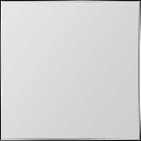 Greer 35.5 X 35.5 inch Black Wall Mirror, Medium Square