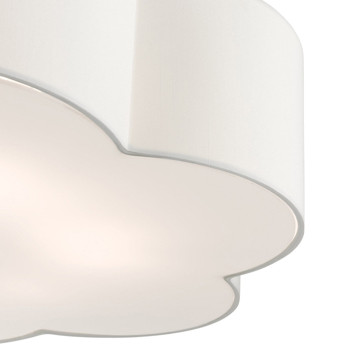 Chelsea 6 Light 28 inch Brushed Nickel Semi Flush Ceiling Light