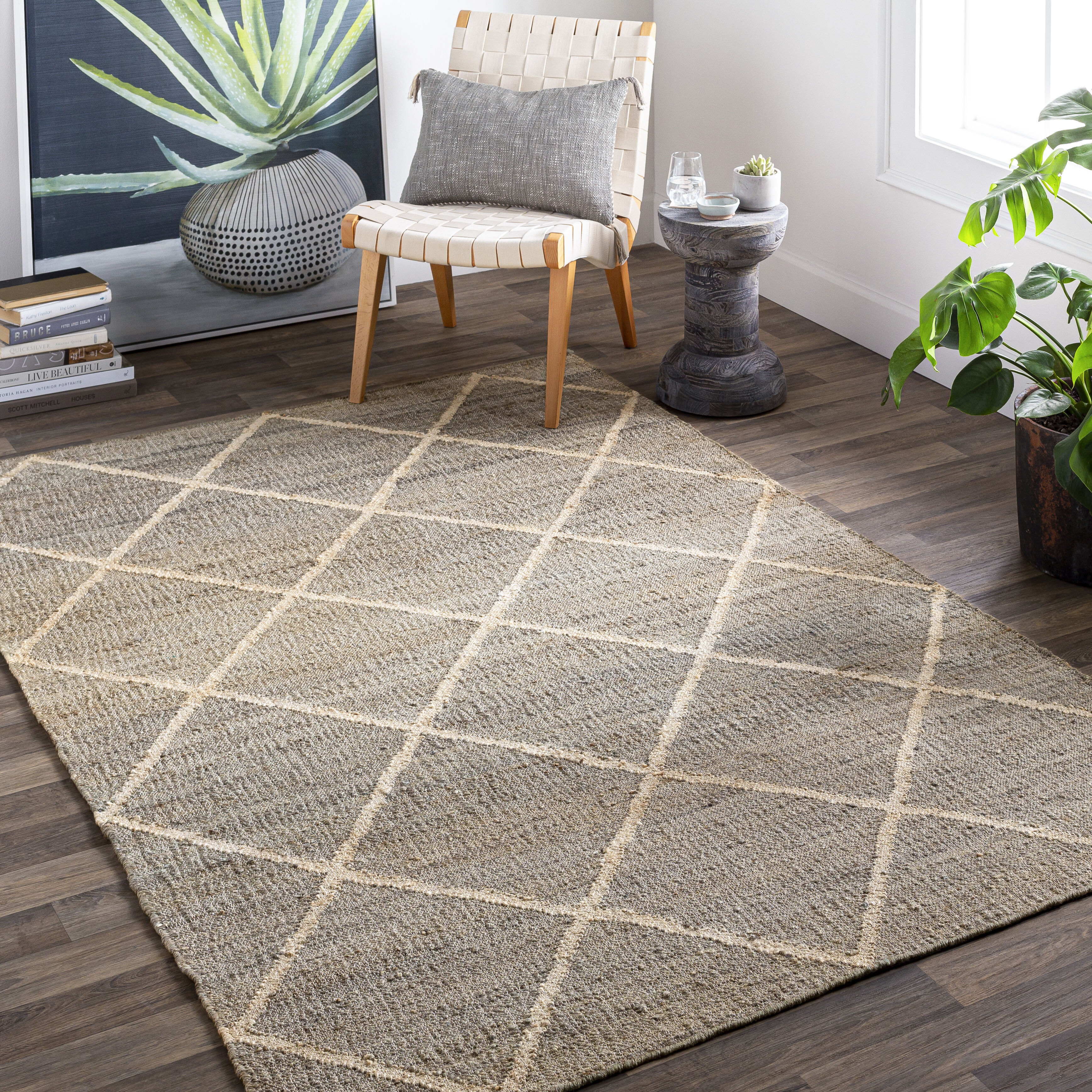 Cadence 36 X 24 inch Brown Rug in 2 x 3, Rectangle