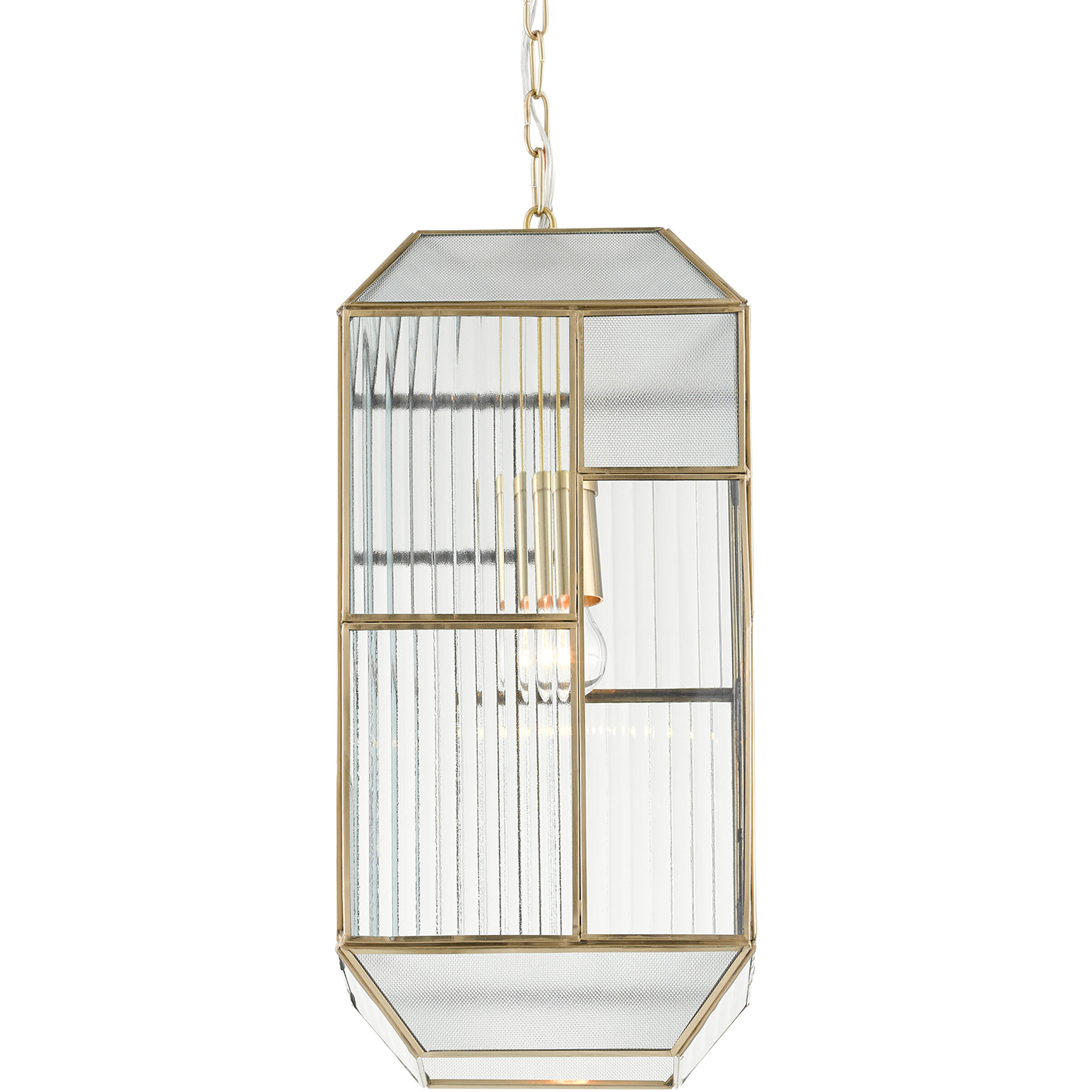 Bardolph 1 Light 8.5 inch Antique Brass/Clear Pendant Ceiling Light